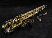 Julius Keilwerth SX90R Tenor Saxophone in Black Nickel and Gold – 1990's, Serial #103387